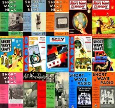 300+ Short Wave News & Craft - All Wave Radio Magazine's (DVD) Amateur Ham CB DX