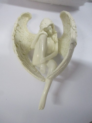 Resin seated angle - angle, figurine