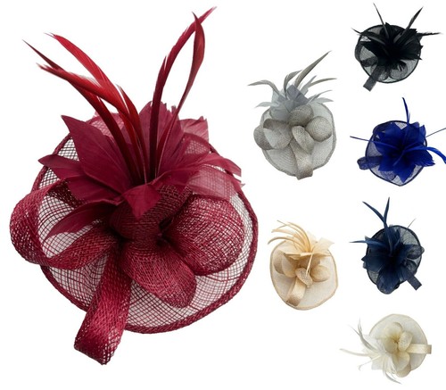 Small sinamay disc - sinamay, fascinator