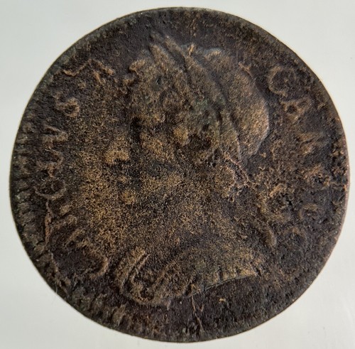 1675 charles 2nd farthing - charles, ii