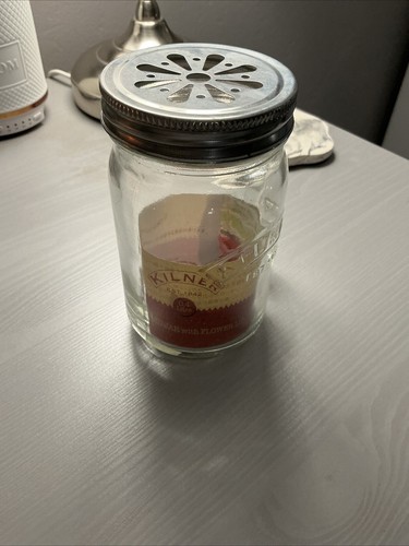 Kilner jar with flower lid - flower,