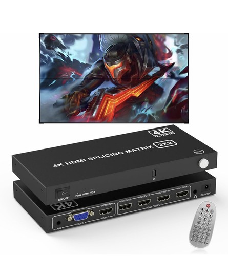 2x2 video wall - video, controller