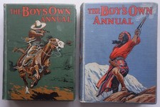 The Boy's Own Annual 1915-1916 plus 1916-1917 VG,VG+