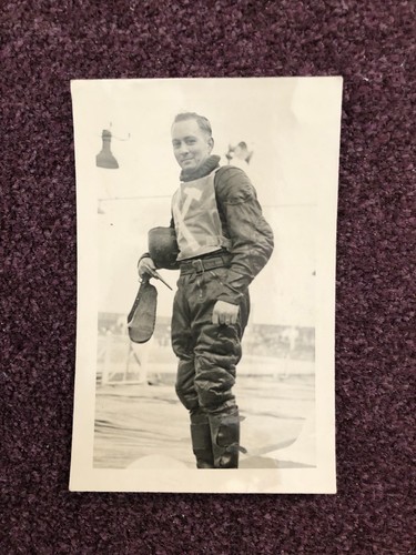 Speedway photograph postcard