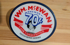 RARE MCEWAN'S 70/- ALE BRASS