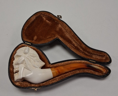 Pipe block meerschaum tocacco - meerschaum,