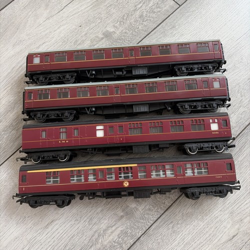Triang maroon passenger - triang, br