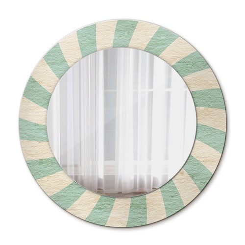 Jewel round mirror with - jewel,