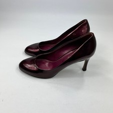 Sergio Rossi Womens Burgundy