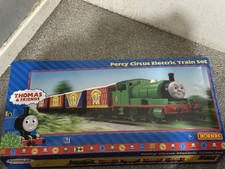 HORNBY  THOMAS TANK No. R 9072   "PERCY"  CIRCUS  ELECTRIC  TRAIN SET.    VN MIB