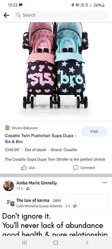 Twin prams from birth - twin,