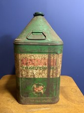 Vintage Agricastrol Castrol Oil Pyramid Can 5 Imperial Gallons Automobilia #51