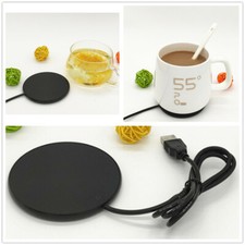 5V USB Heat Heater Coaster Tea Coffee Mug Warmer Home Office Cup Mat Pad