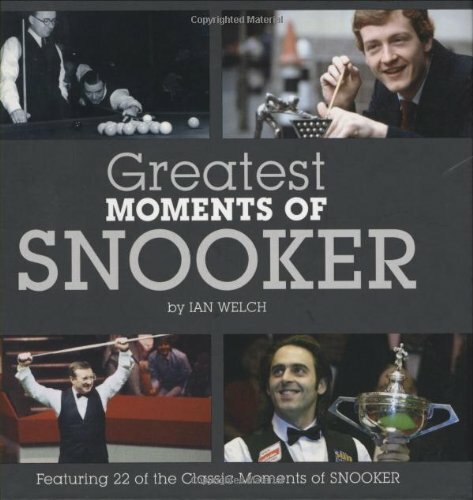 Greatest moments snooker - greatest, of