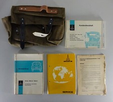 Board folder + operating instructions Magirus Deutz truck Sirius Mercur Saturn from 07/1964