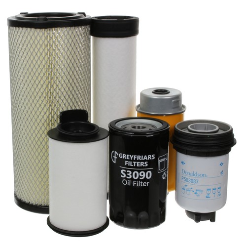 Filter service kit for jcb - for,