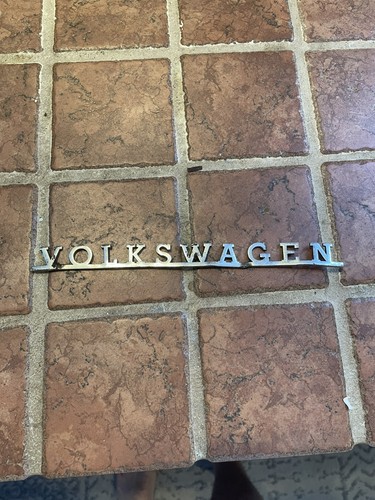 Vintage volkswagen metal - vintage,
