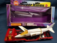 VINTAGE MATCHBOX SUPERKINGS K-13 JET AIRCRAFT TRANSPORTER BOXED
