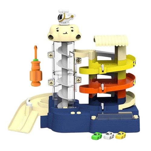 Multi level car garage toy - car,