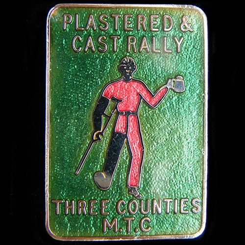 Plastered cast rally - cast, pin