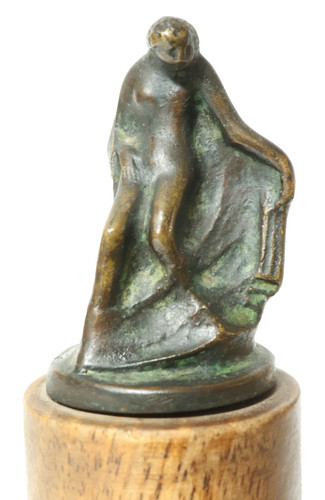 Antique bronze sculpture nude - bronze,