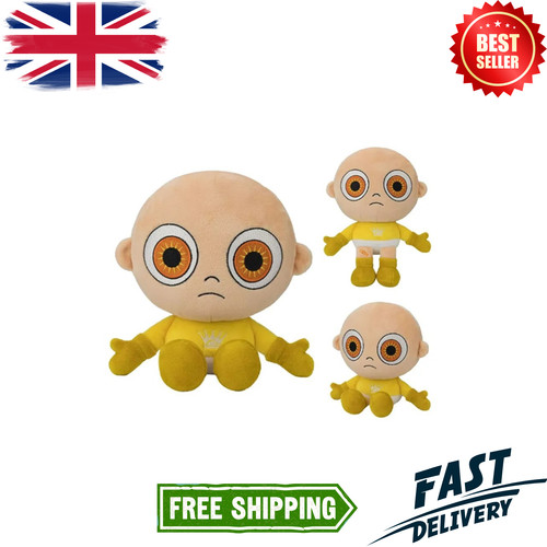 26cm baby yellow plush - yellow, toy