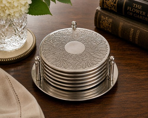 Vintage silver plated drinks - vintage,