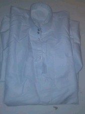  Mens white Arab  collar Thobes Abaya