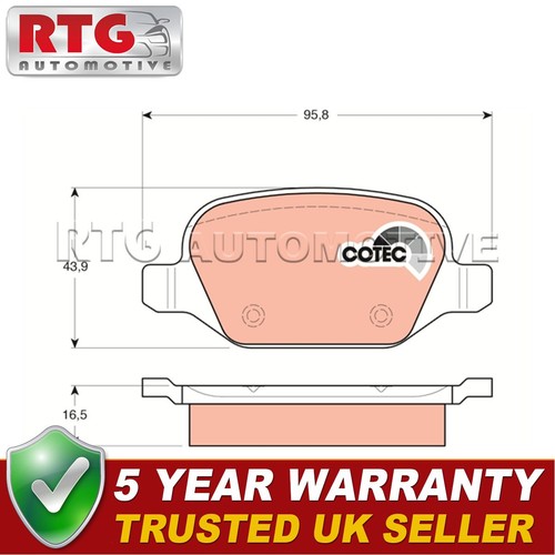 Rtg rear brake - rear, set
