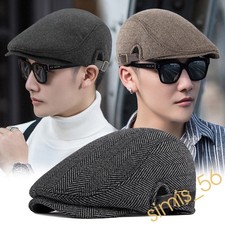 Mens Peaky Blinders Flat Cap