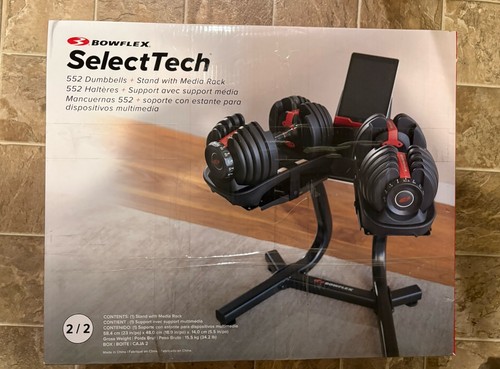 Bowflex selecttech stand media - selecttech,