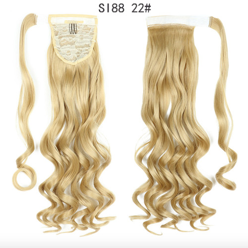 Clip ponytail wrap on - in,