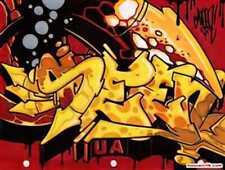Graffiti Street Art photo A4