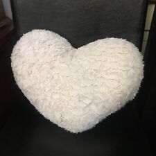Baby Pink Fluffy Heart Cushion Valentine