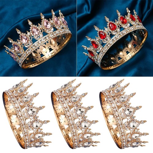 Crystal queen crown costume - crystal,