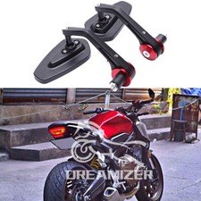 Motorcycle 7/8" Red Bar End