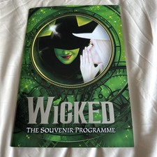 Wicked London Apollo Victoria Theatre Souvenir Programme