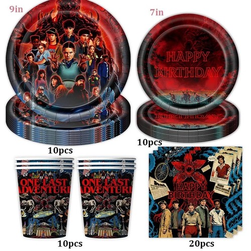 Stranger things party - , supplies