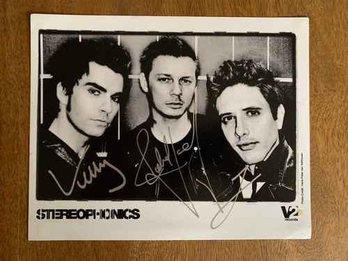 Stereophonics hand signed - stereophonics, **hand