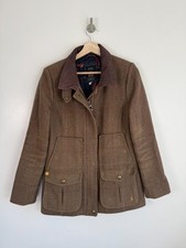 Joules tweed field coat jacket - tweed,