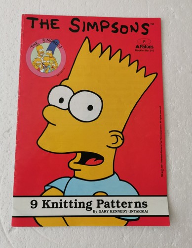 The simpsons knitting book - knitting,