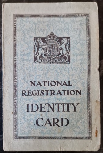 Vintage wwii british national - vintage,