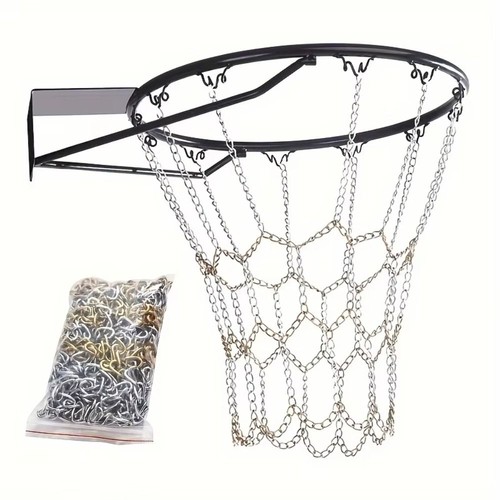 Metal basketball net two - metal, *two