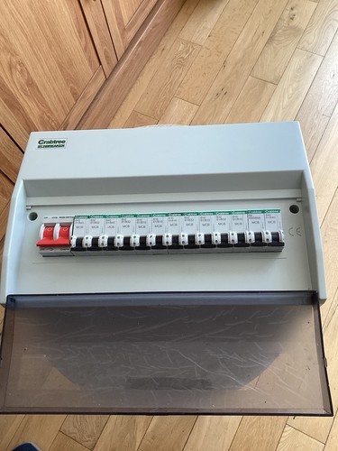 Crabtree consumer unit way - consumer, 12