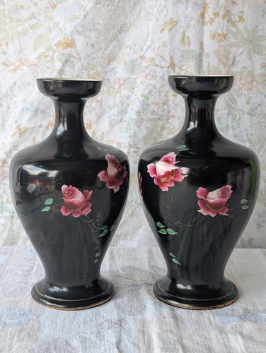 Antique vintage troy vases - troy,