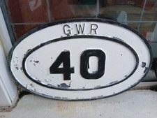 G W R Bridge  Plate