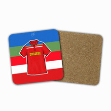 Zimbabwe Cricket 1992 World Cup Shirt Coaster Memorabilia Hand Sublimated