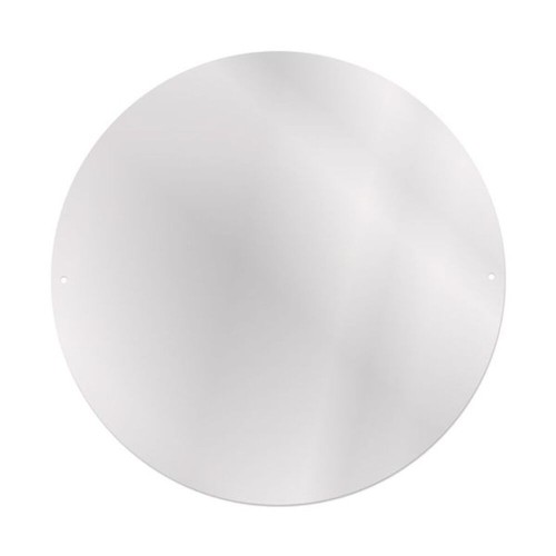 Round glass mirror - mirror, pre-drilled
