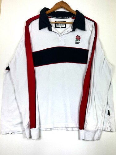 England rugby long sleeve polo - england,