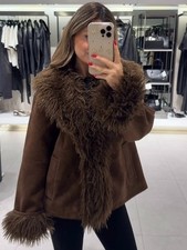 ZARA : Double Faced Faux Fur Jacket : 8372/221 | *UK Buyers_No Import Fees* |